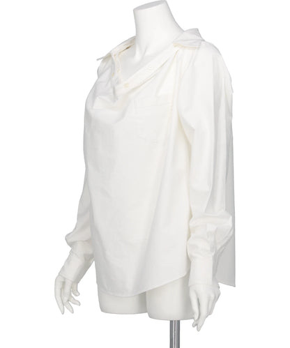 PS26AW-601 WIDE-NECK SHIRT