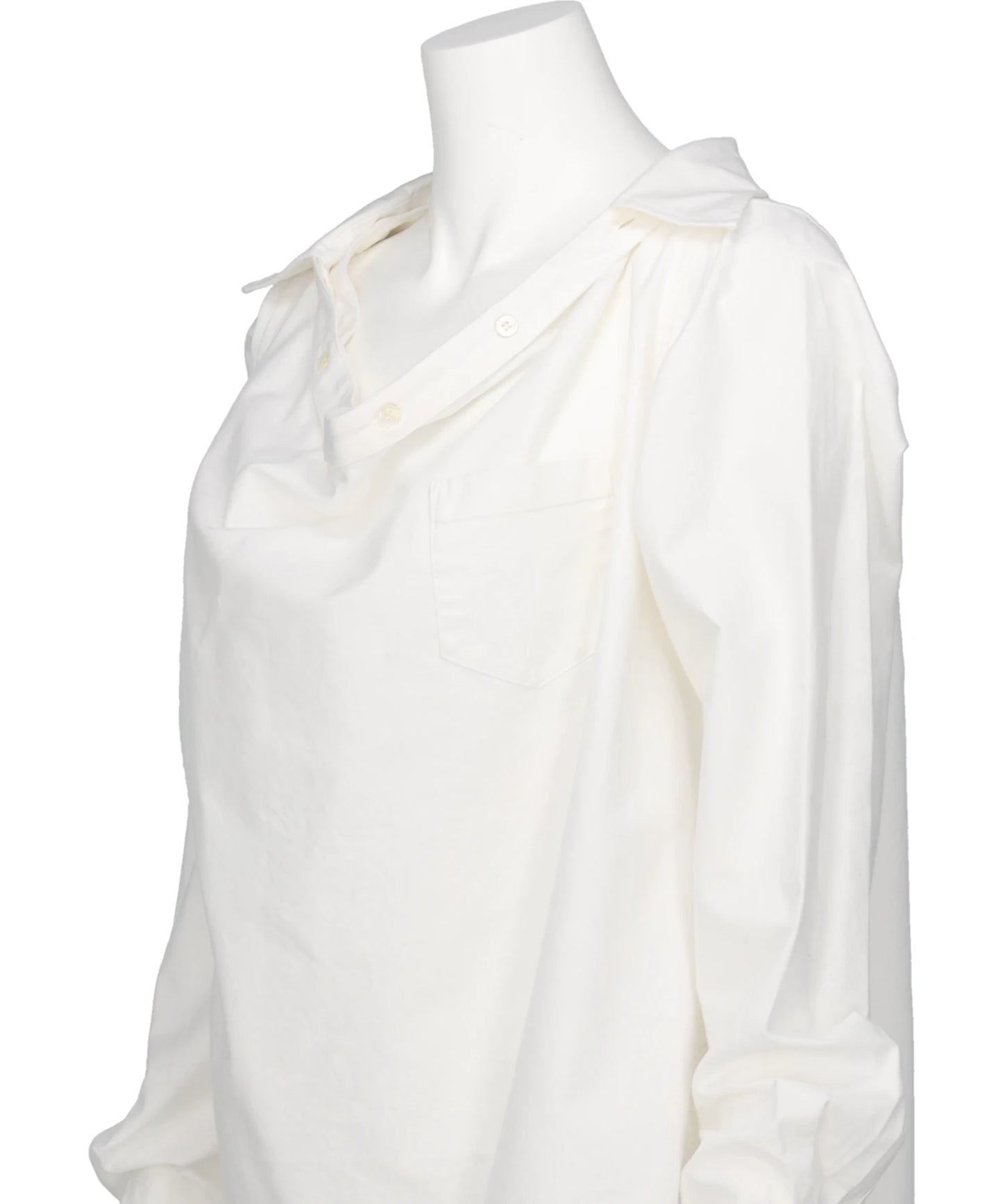 PS26AW-601 WIDE-NECK SHIRT
