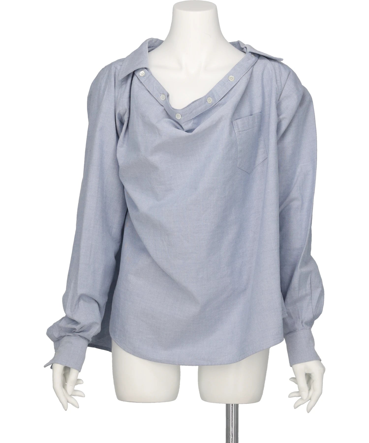 pillings(ピリングス)PS26AW-601 WIDE-NECK SHIRT