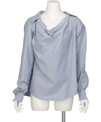 pillings(ピリングス)PS26AW-601 WIDE-NECK SHIRT