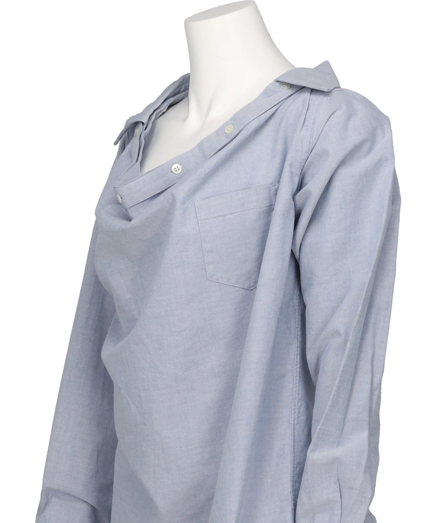 PS26AW-601 WIDE-NECK SHIRT