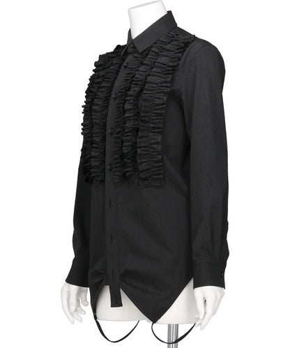 3-WAY FRILL CAMI SHIRT