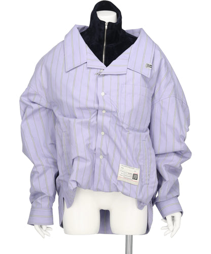 Maison MIHARA YASUHIRO(メゾンミハラヤスヒロ) 2026AW LAYERED STRIPE SHIRTS　B17SH221