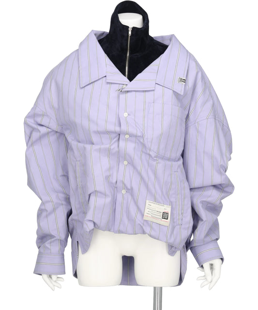 Maison MIHARA YASUHIRO(メゾンミハラヤスヒロ) 2026AW LAYERED STRIPE SHIRTS　B17SH221