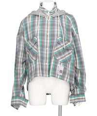 Maison MIHARA YASUHIRO(メゾンミハラヤスヒロ) 2026AW HOODIES CHECK SHIRTS K17SH441