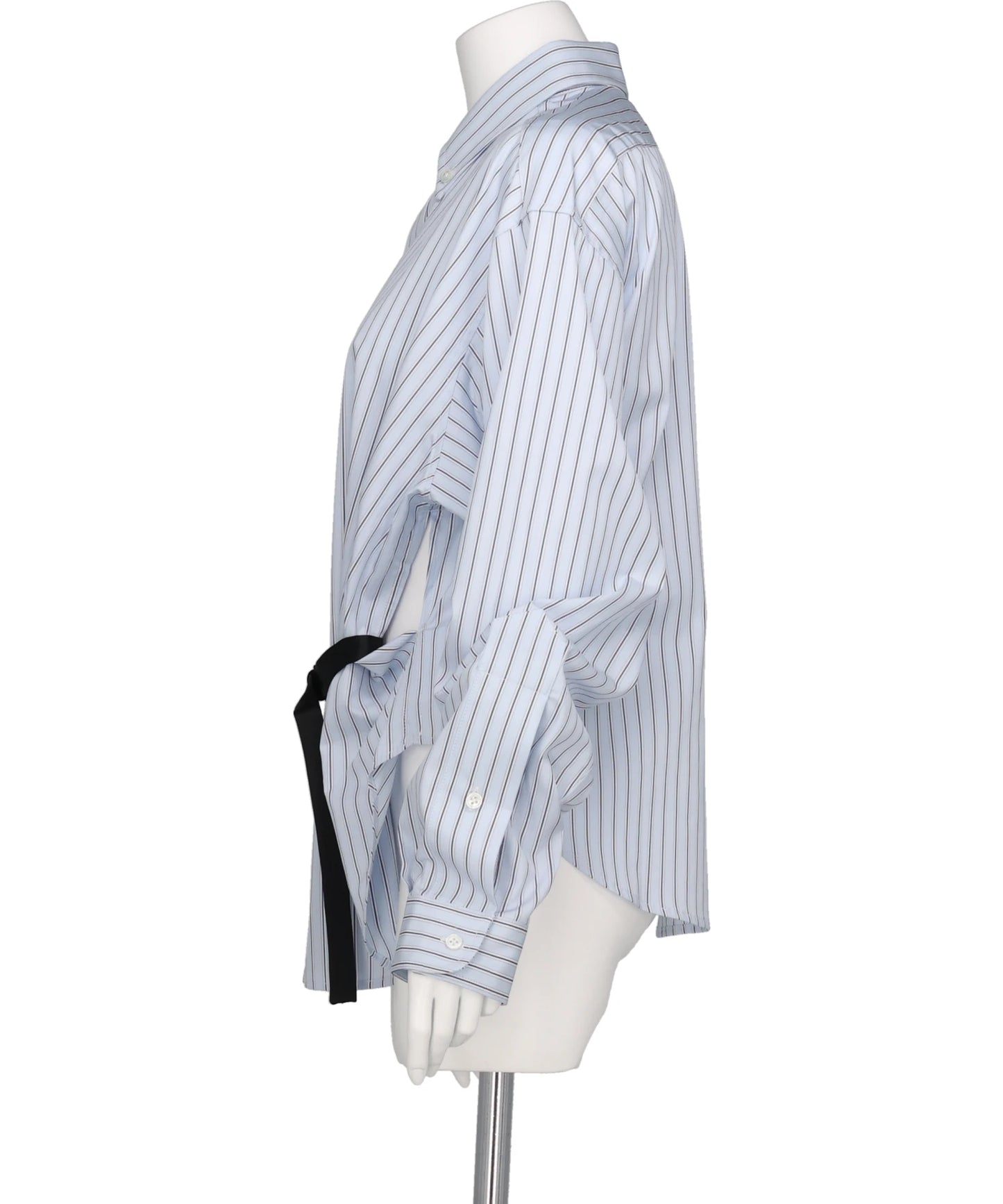BELTED BUTTON DOWN WOVEN