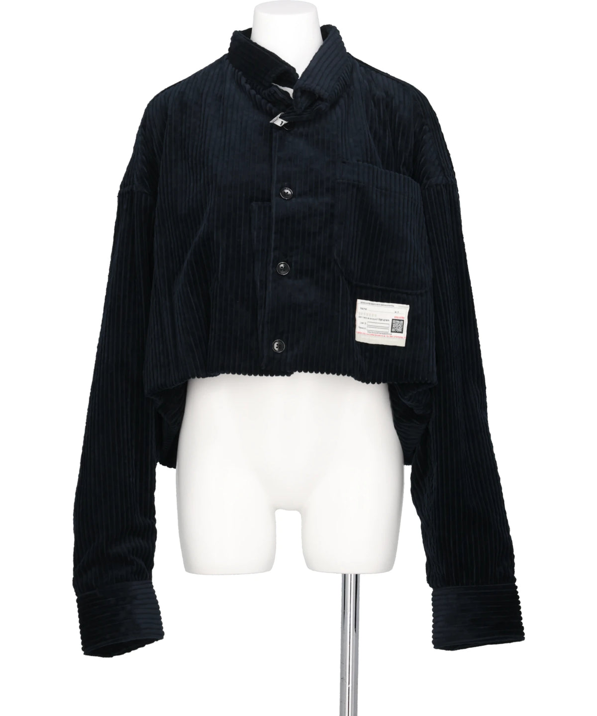 Maison MIHARA YASUHIRO(メゾンミハラヤスヒロ)  ROLL-UP HEM CORDUROY SHIRTS
