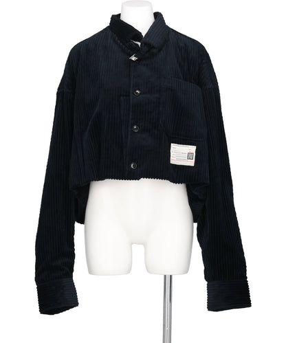 Maison MIHARA YASUHIRO(メゾンミハラヤスヒロ)  ROLL-UP HEM CORDUROY SHIRTS