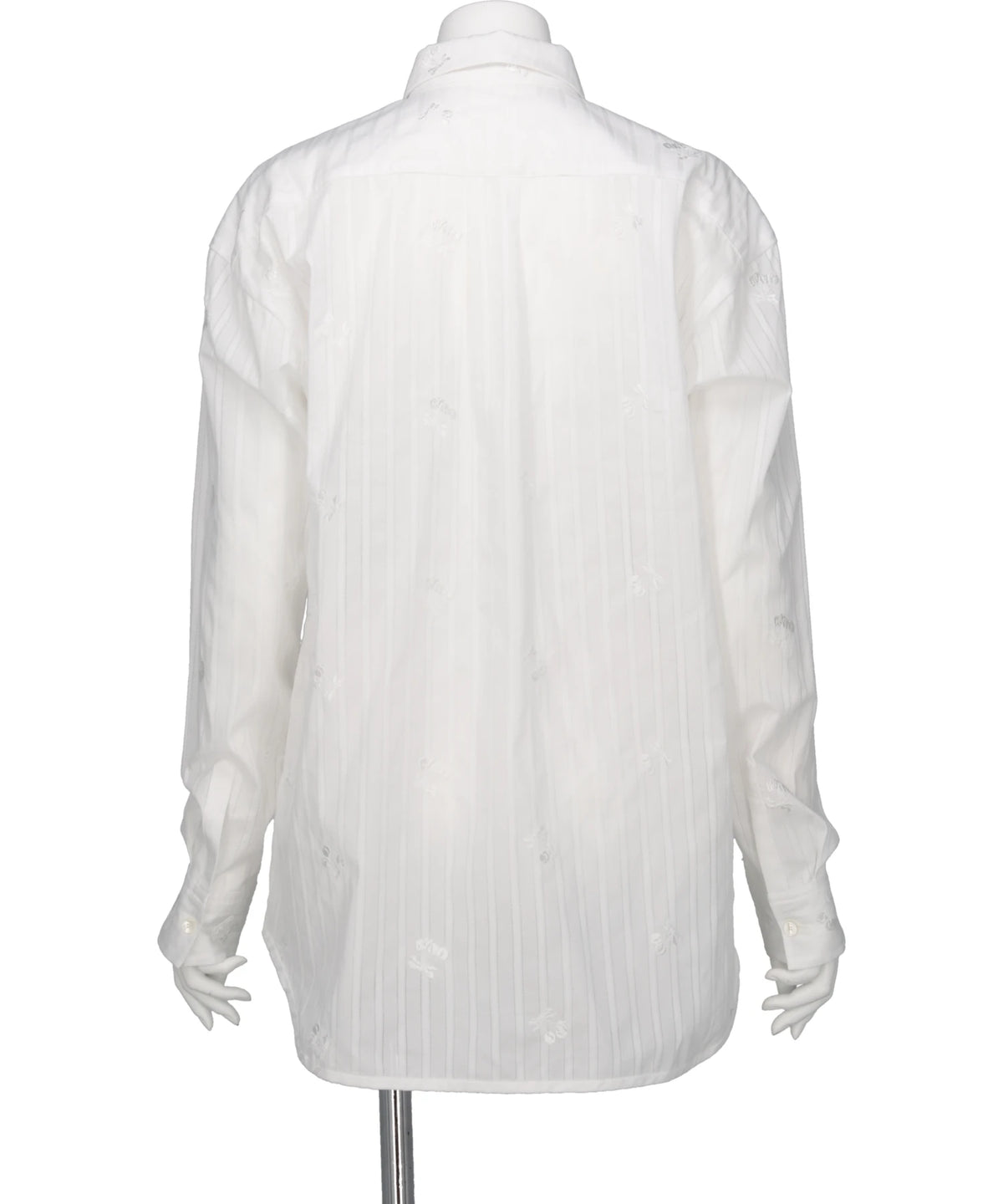 CHERRY EMBROIDERY LONG SLEEVE SHIRT