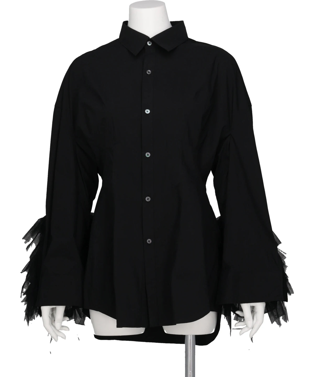 Chika Kisada TULLE SLEEVE SHIRT