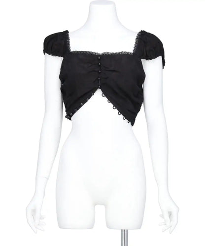 ROSE JACQUARD CROPPED BLOUSE – MIDWEST ONLINE STORE ROSE JACQUARD CROPPED BLOUSE – MIDWEST ONLINE STORE