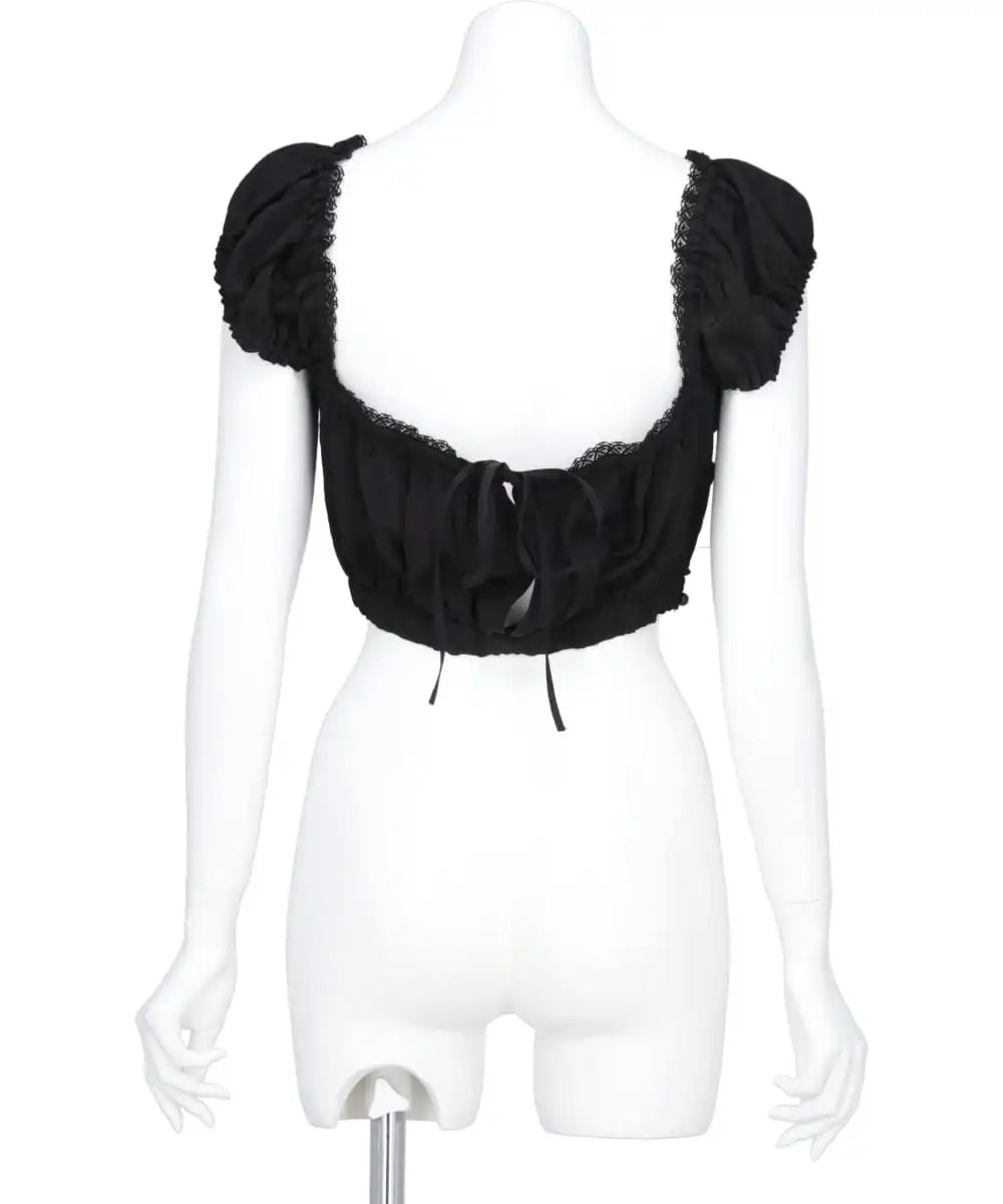 ROSE JACQUARD CROPPED BLOUSE – MIDWEST ONLINE STORE ROSE JACQUARD CROPPED BLOUSE – MIDWEST ONLINE STORE