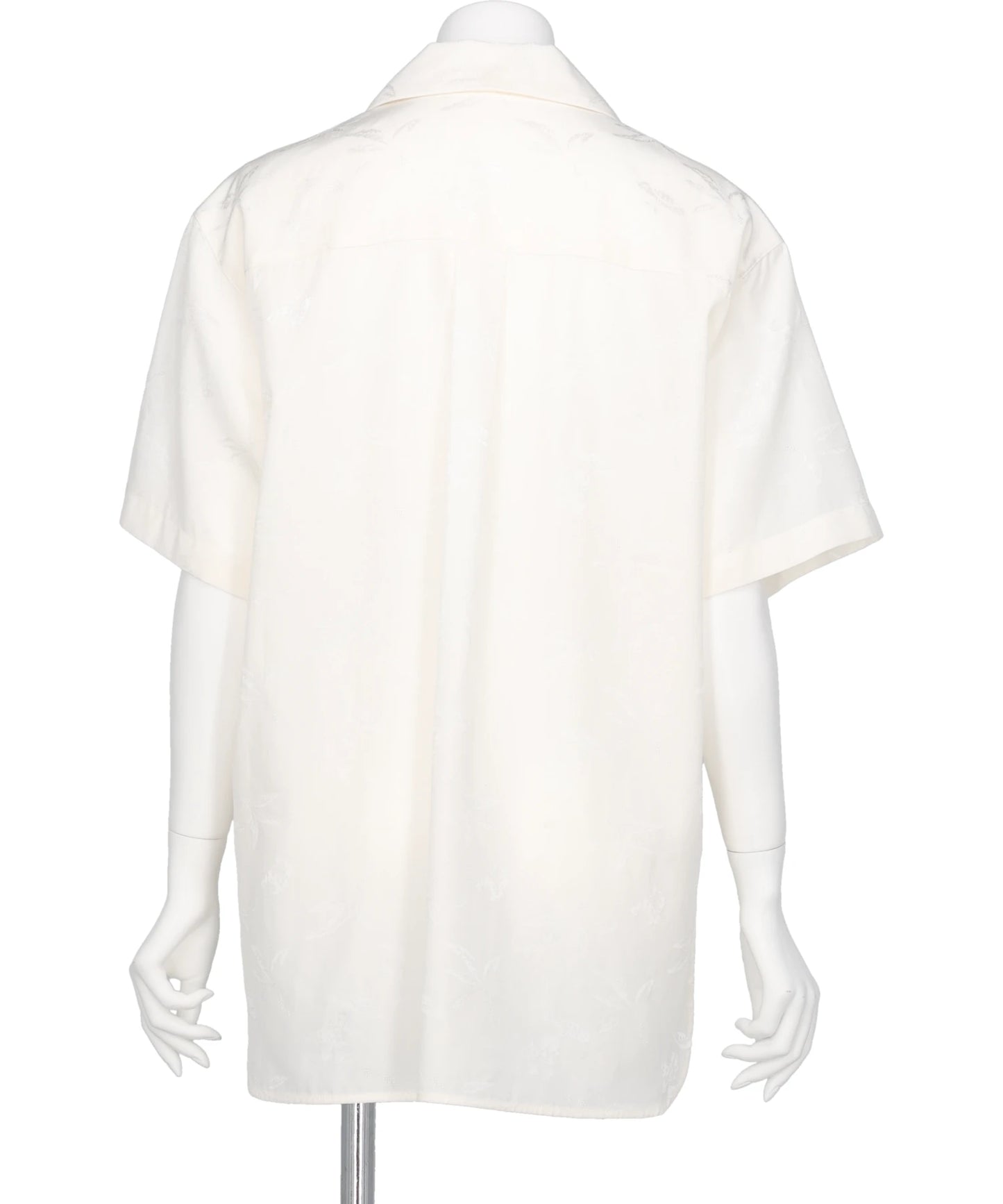 KARAKO JACQUARD OPEN COLLAR SHIRT