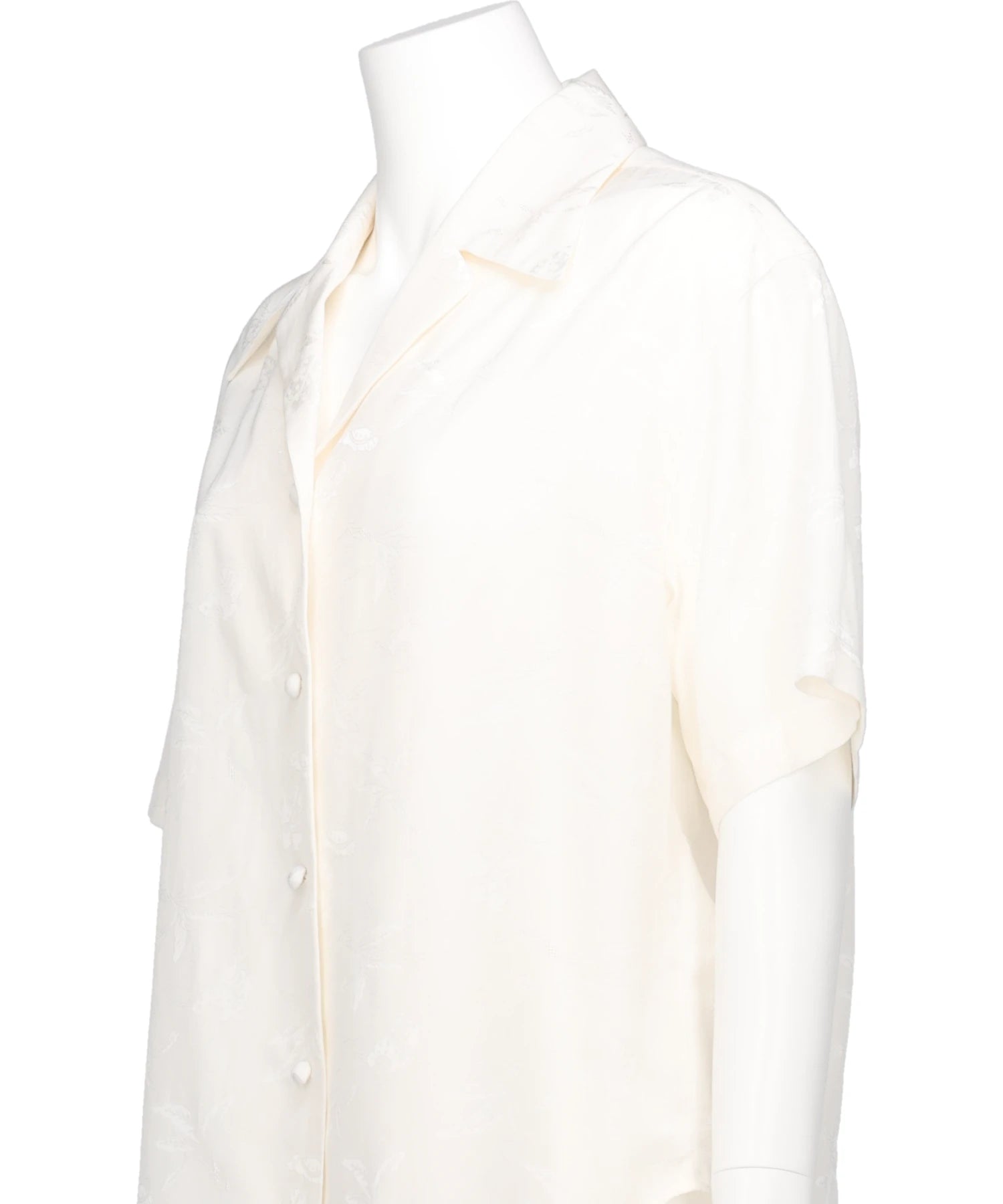 Mame Kurogouchi(マメクロゴウチ) 2026SS KARAKO JACQUARD OPEN COLLAR Mame Kurogouchi(マメクロゴウチ) 2026SS KARAKO JACQUARD OPEN COLLAR