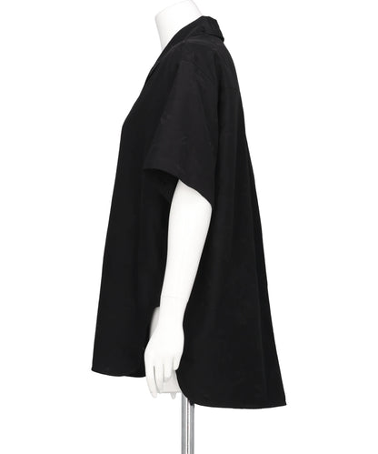 KARAKO JACQUARD OPEN COLLAR SHIRT