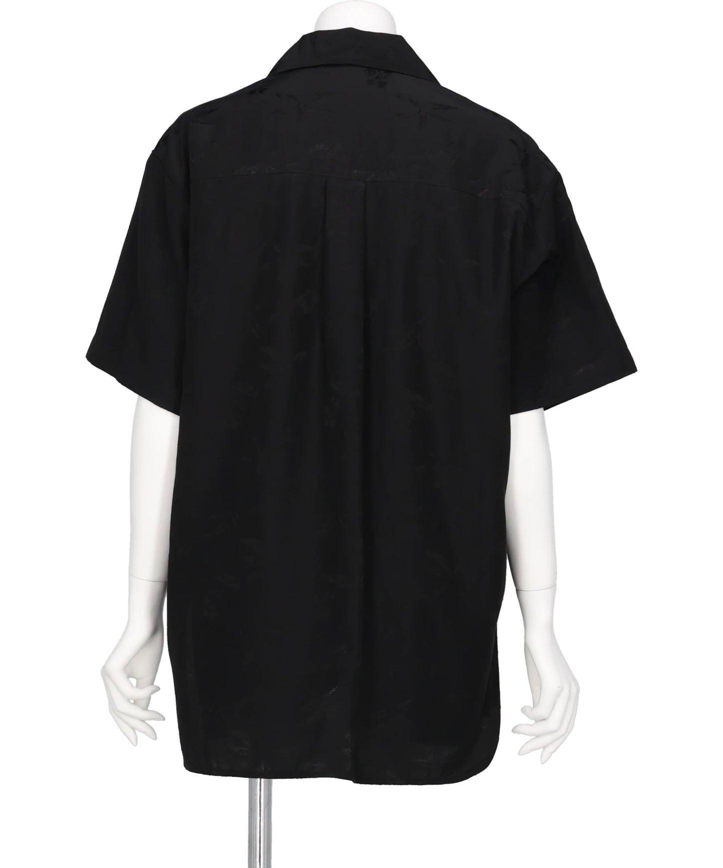 KARAKO JACQUARD OPEN COLLAR SHIRT