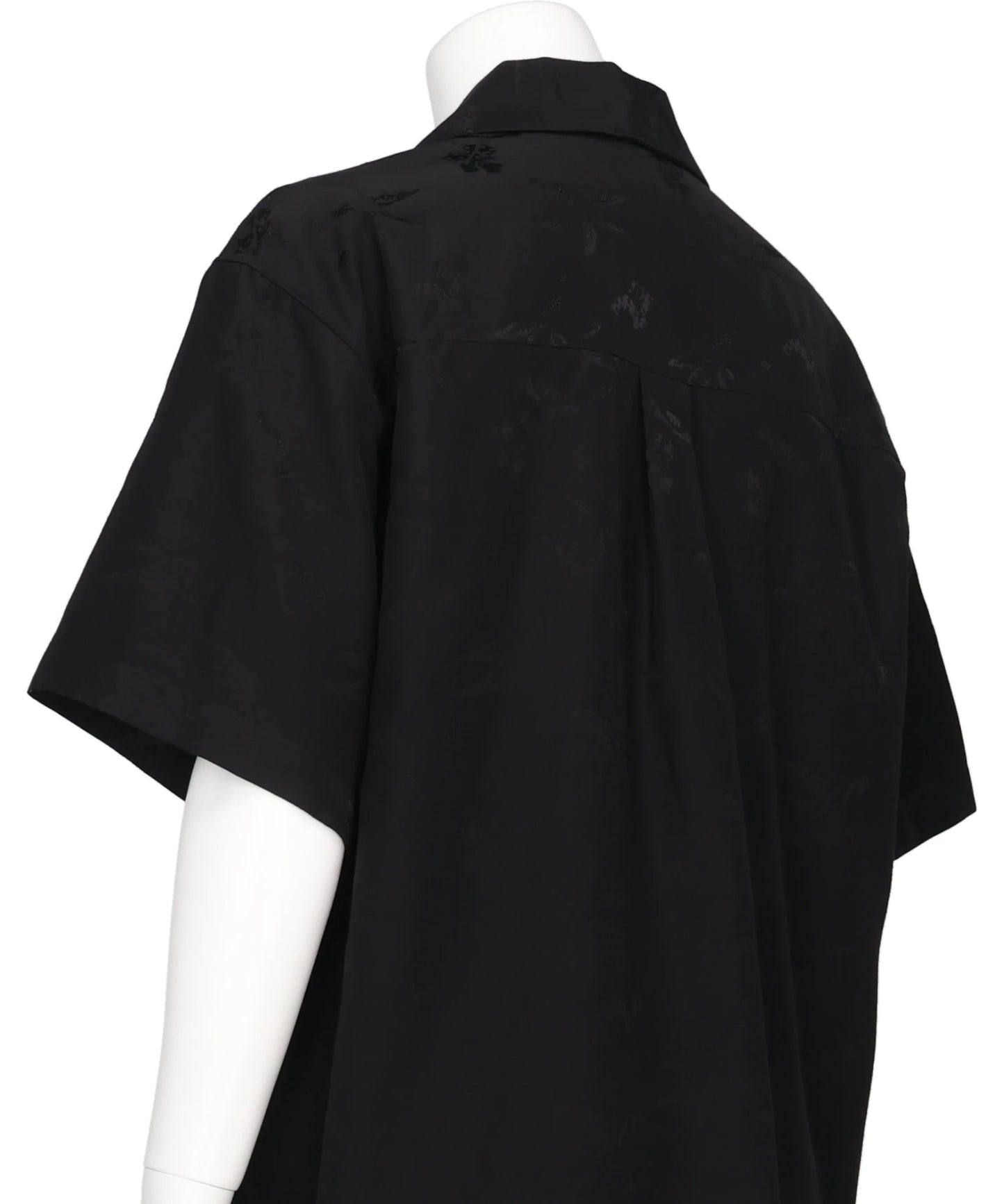 KARAKO JACQUARD OPEN COLLAR SHIRT