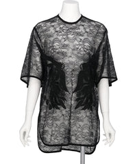 Mame Kurogouchi(マメクロゴウチ) 2026SS RASCHEL LACE EMBROIDERED TOP MM26SS-SH099