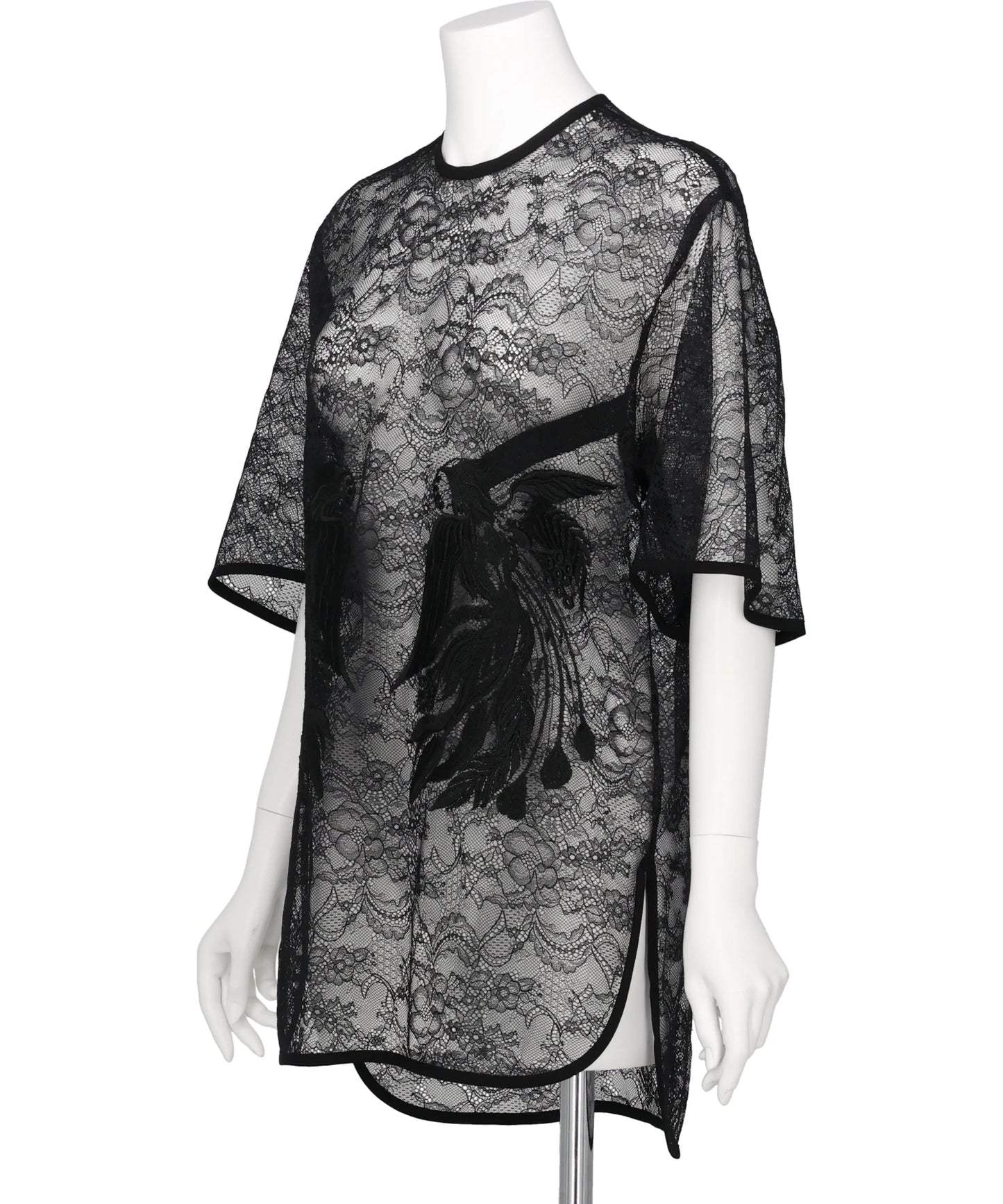 RASCHEL LACE EMBROIDERED TOP