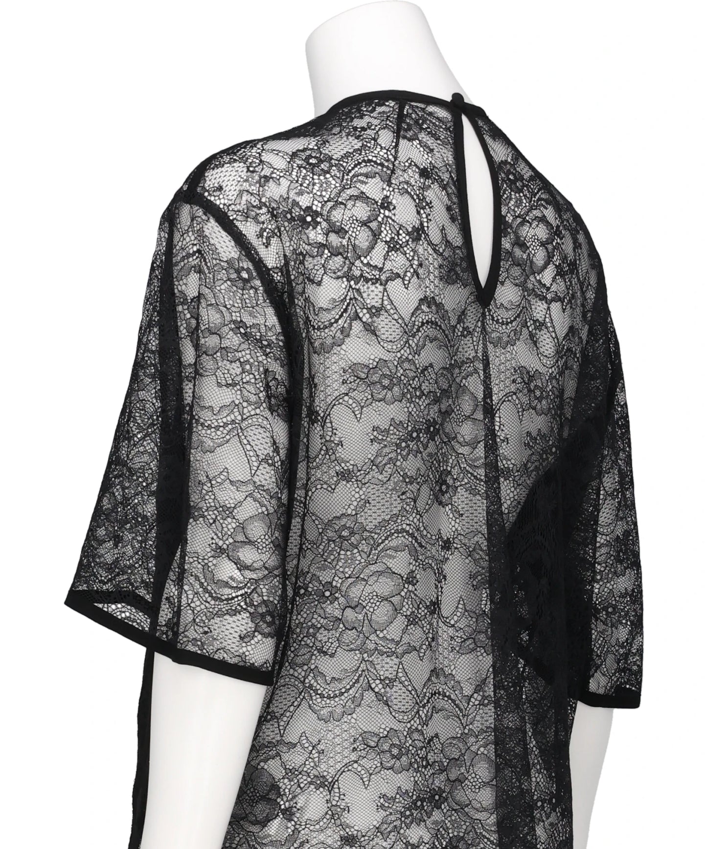 RASCHEL LACE EMBROIDERED TOP