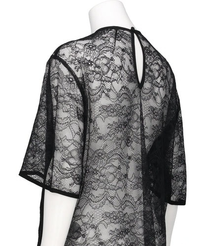 RASCHEL LACE EMBROIDERED TOP