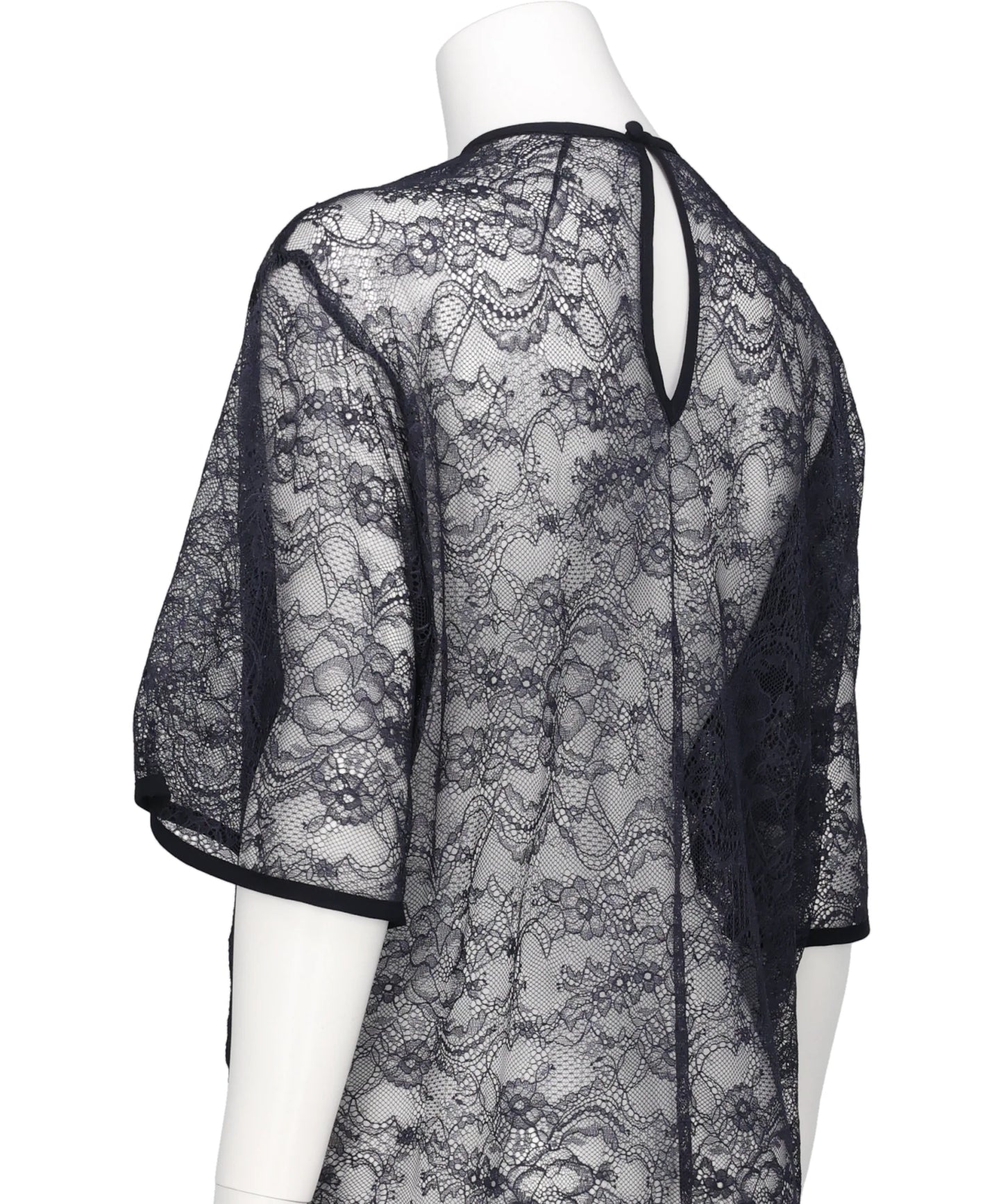 RASCHEL LACE EMBROIDERED TOP