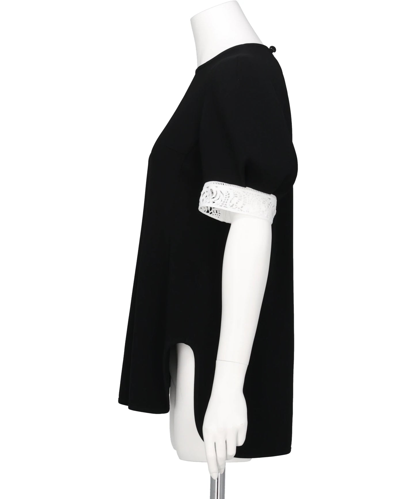 TRIACETATE POLYESTER EMBROIDERED SHORT