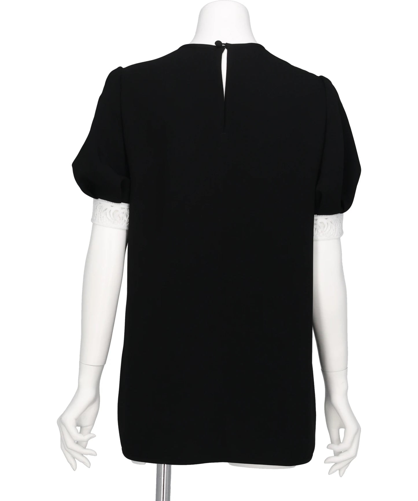 TRIACETATE POLYESTER EMBROIDERED SHORT