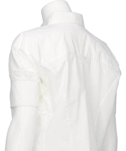 SHORT-SLEEVED BLOUSE