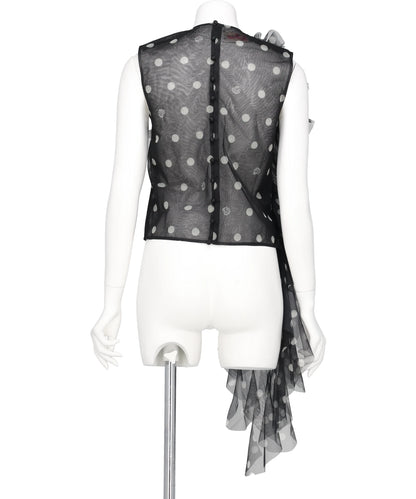 A POIS TULLE TOP