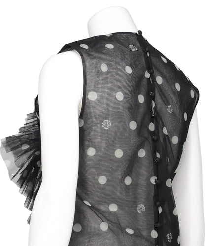 A POIS TULLE TOP
