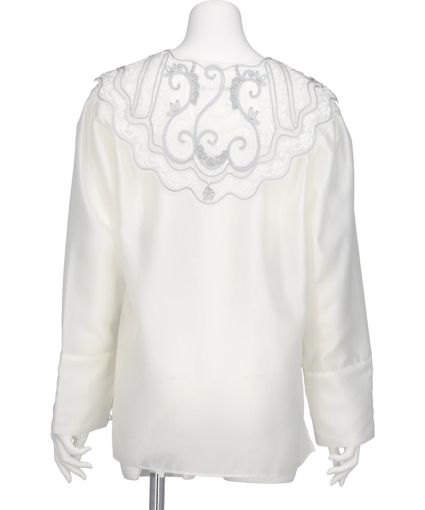 LACE COLLAR BLOUSE