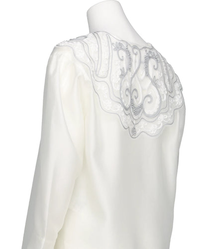 LACE COLLAR BLOUSE