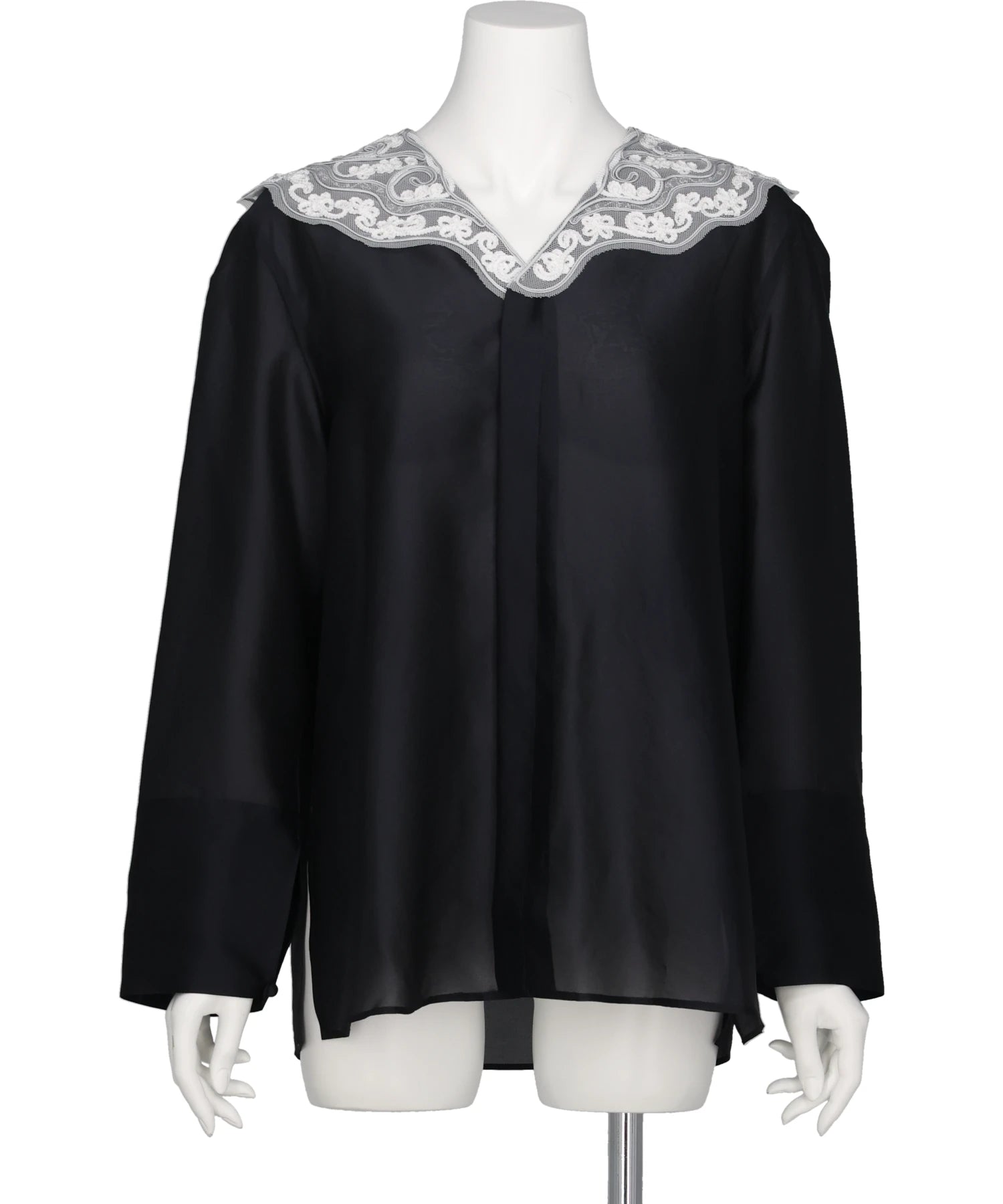 AKIKOAOKI LACE COLLAR BLOUSE