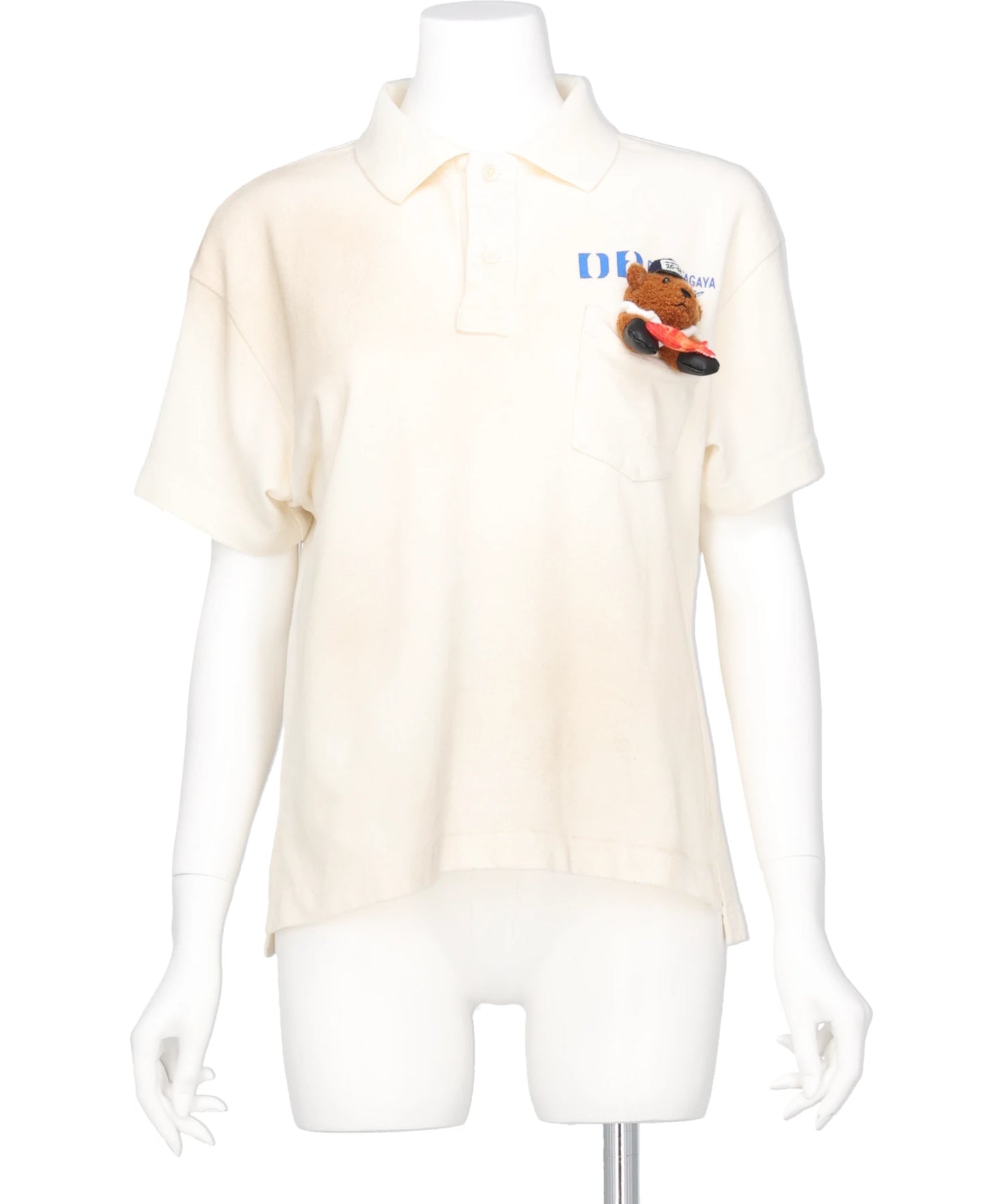 doublet(ダブレット) 2026SS POLO SHIRT WITH MY WORKWEAR BEAR 26SS41CS424W