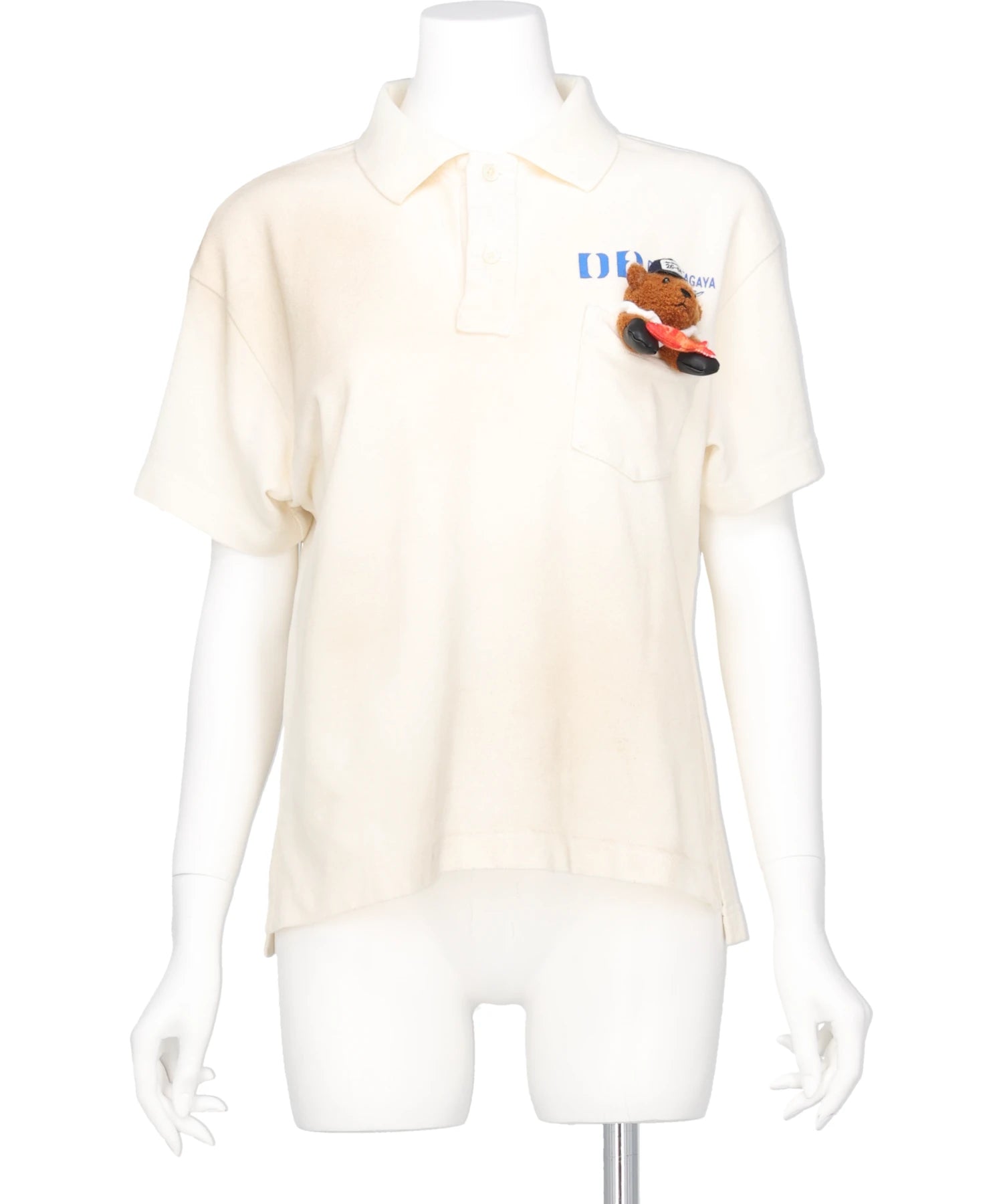 doublet(ダブレット) 2026SS POLO SHIRT WITH MY WORKWEAR BEAR 26SS41CS424W