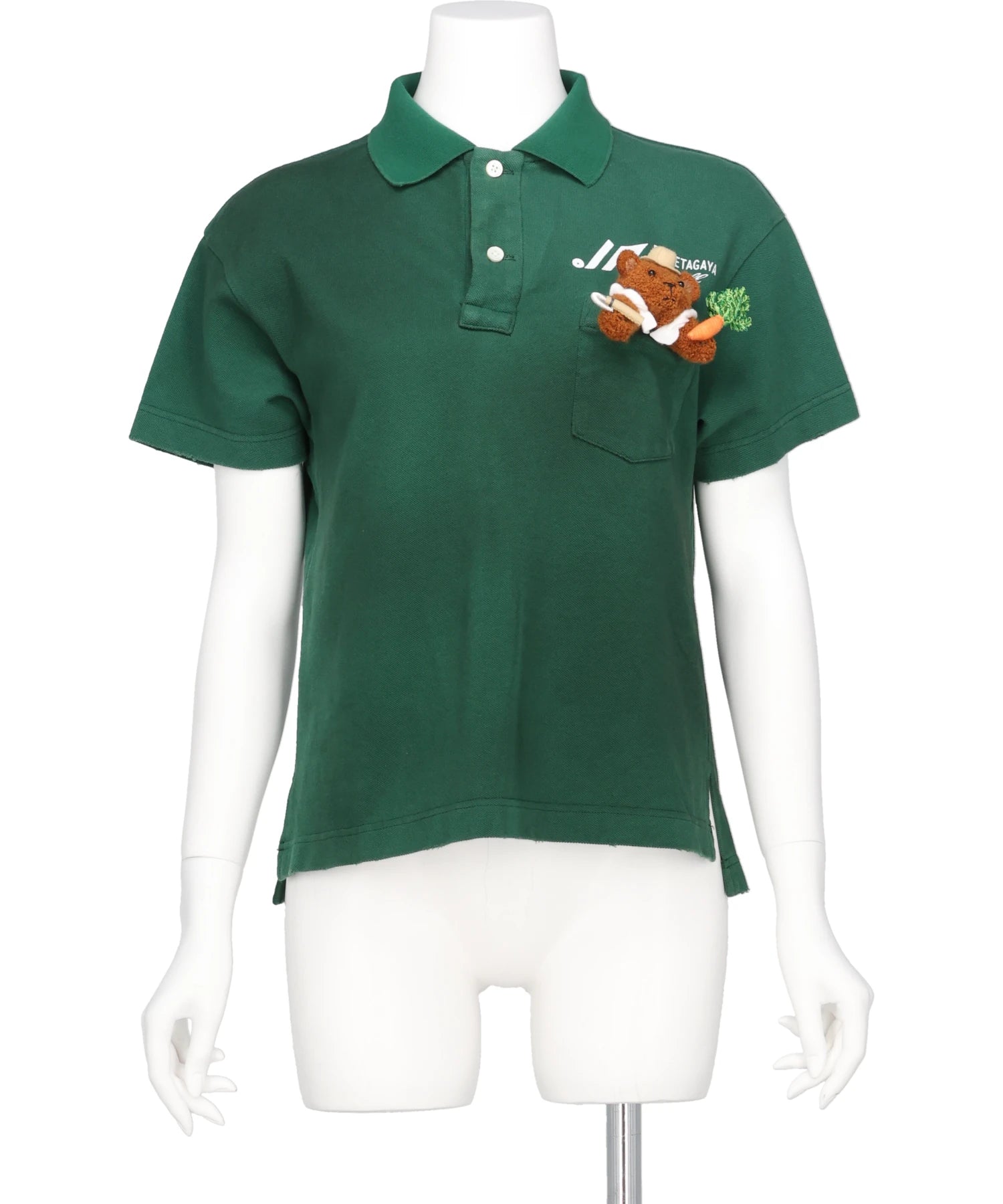 doublet(ダブレット) 2026SS POLO SHIRT WITH MY WORKWEAR BEAR 26SS41CS424W