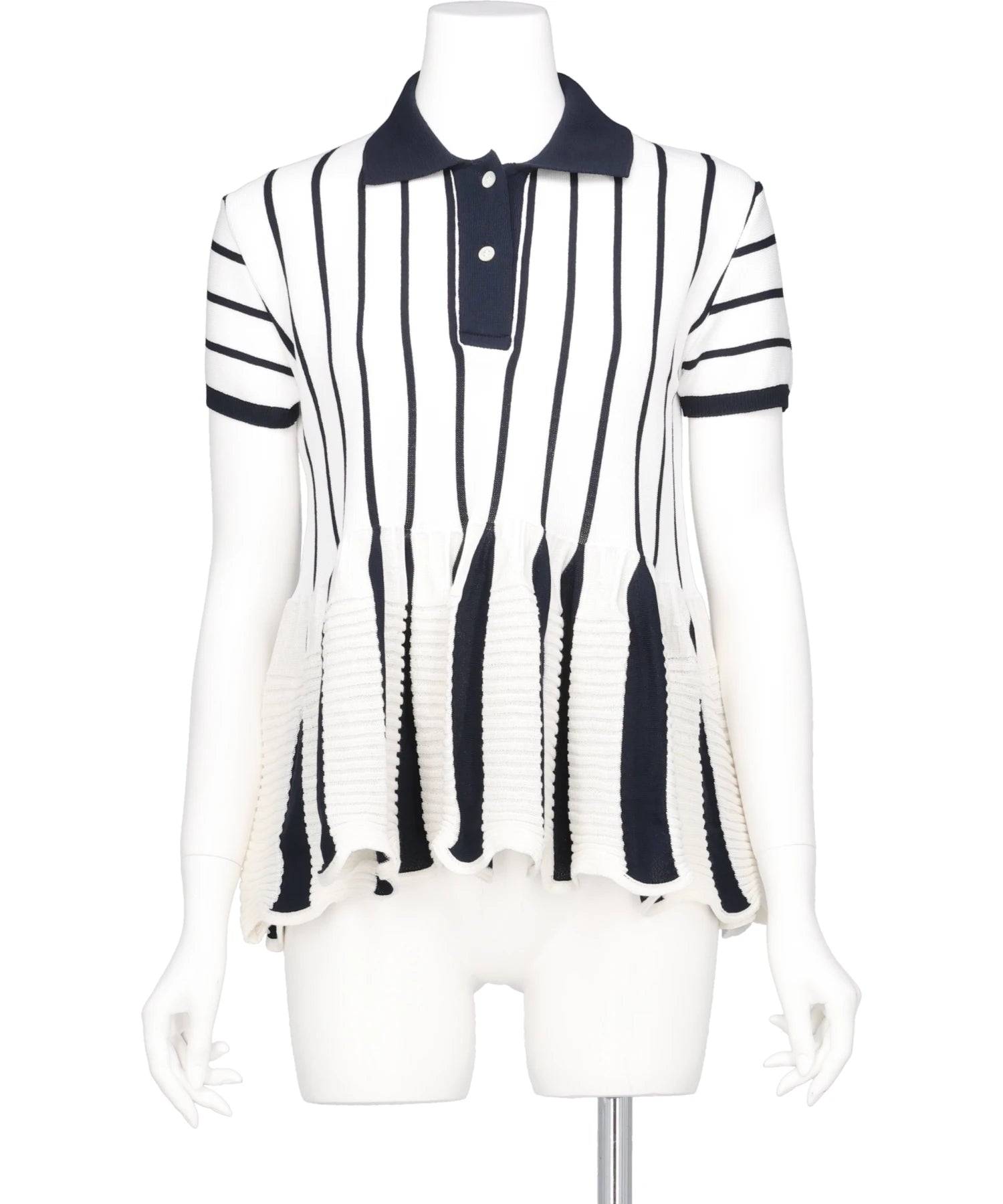 ODAKHA(オダカ) 2026SS WAVY FLARED POLO 