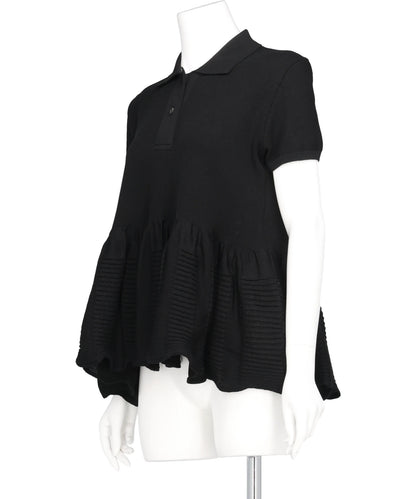 WAVY FLARED POLO