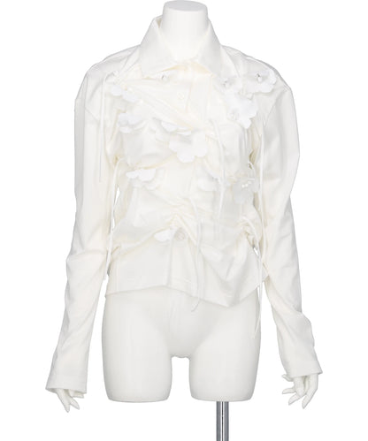 RIV NOBUHIKO(リブ ノブヒコ)FORTESS FLOWER POLO T-SHIRT