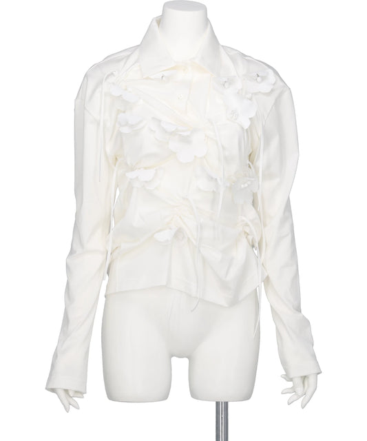 RIV NOBUHIKO(リブ ノブヒコ)FORTESS FLOWER POLO T-SHIRT