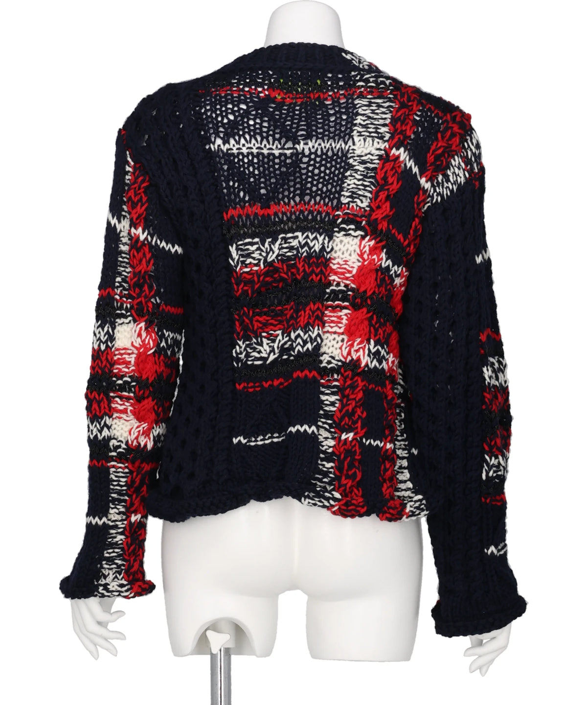 HANDKNIT TARTAN SWEATER