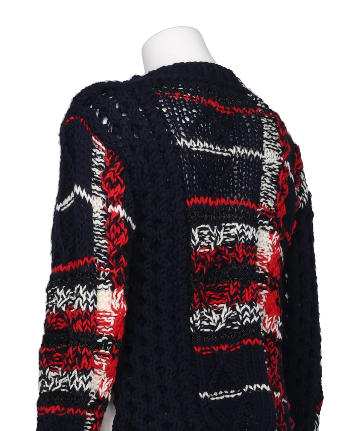 HANDKNIT TARTAN SWEATER