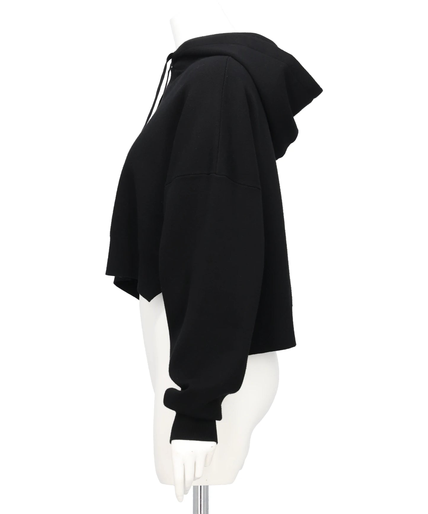 ATHENA CROPPED HOOTED PULLOVER