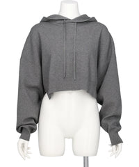 ENFÖLD(エンフォルド)ATHENA CROPPED HOOTED PULLOVER