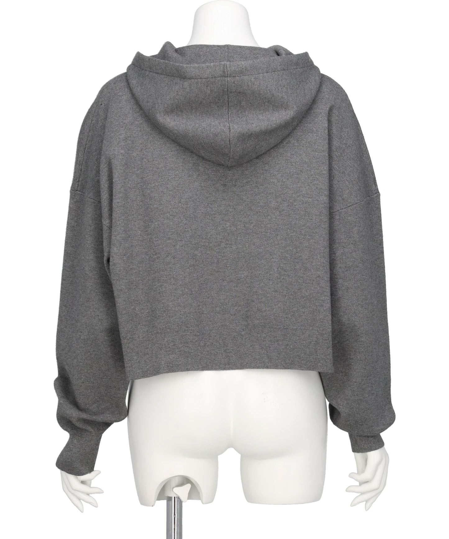 ATHENA CROPPED HOOTED PULLOVER