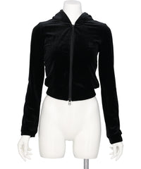 BASICKS(ベイシックス) MICRO BRA VELOUR HOODIE