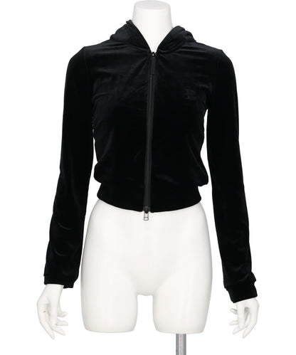 BASICKS(ベイシックス) MICRO BRA VELOUR HOODIE