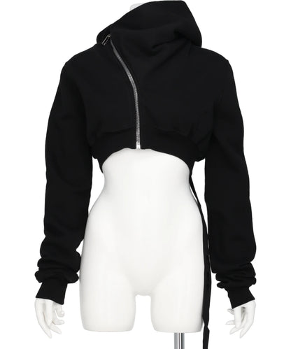 MICRO MOUNTAIN HOODIE - BLACK