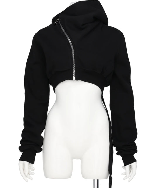 MICRO MOUNTAIN HOODIE - BLACK